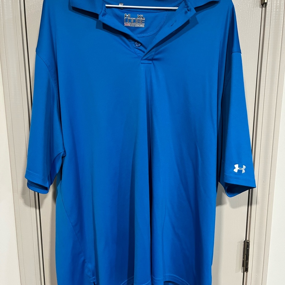 Under Armour Men’s Royal Blue Performance Polo